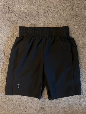 Holloway Black Kids Athletic Shorts